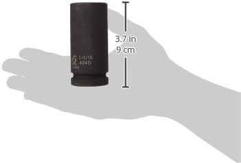 Sunex 434d 3/4 Drive Deep 6 Point Impact Socket 1-1/16