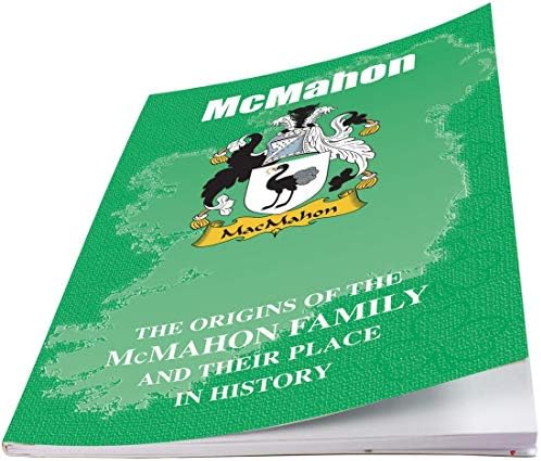 I Luv Ltd McMahon Irish Family Name Historet Livroleto cobrindo a origem deste nome famoso