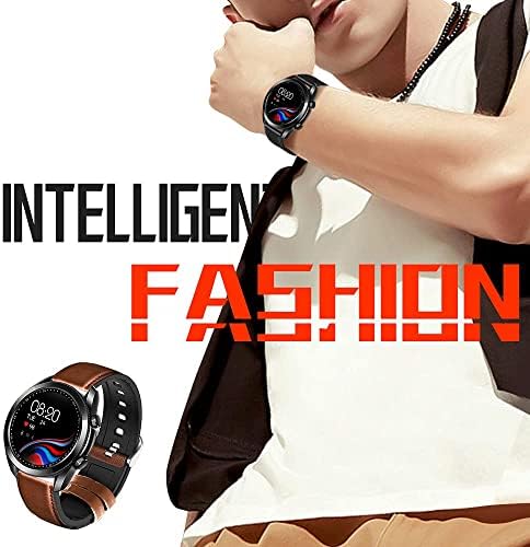 Liang Fang Shen Qi Smart Watch For Men Mulher, Watch Outdoor com GPS, Apresenta música, tela colorida de toque, monitor de sono,