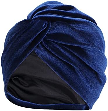 Capa Cancer Cap Hair Hat Hat Turban Muslim Wrap Women Sconef Bonnet Cabeça Baseball Caps de lã Chapéu