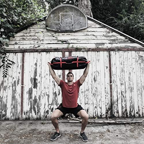 Rubberbanditz- Bolsa de areia de fitness extra grande para o treino | Sacos de areia pesados ​​pesos para CrossFit, exercícios em casa, treinamento cruzado, condicionamento e exercício