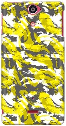 Segunda pele Mhak Camo_ver2 Amarelo/para Xperia AX SO-01E/DOCOMO DSO01E-ABWH-193-K528