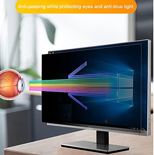 Filtro de tela de privacidade ampla anti-azul raio/anti-glare/anti-arranhão/fosco ou brilho protetor para LCD, monitor,