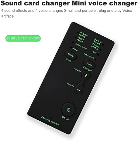 Dloett Mini Som Sound Card efeitos sonoros CARTA DE AUDIONE DE DISPOSITIVO DE VOLAÇÃO DE VOLANTE para transmissão ao