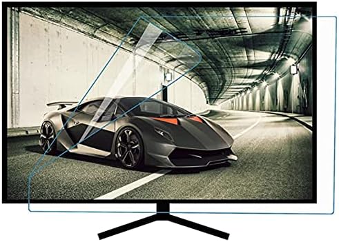 Kelunis Anti-Glare TV Screen Protector, Anti-Blue Light Filtro Film Anti-reflexão até 90% Proteja seus olhos para Sharp, Sony, Samsung, LG/A/50in 1095/616mm