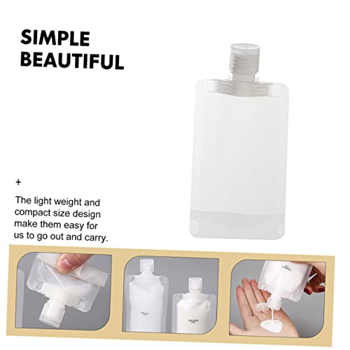 Esquema 1 conjunto de loções para recipiente de viagem de viagem Shampoo Shampoo loção de loção para embalagem sacos