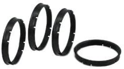 Gorilla Automotive 70-5961 Rings centrados no cubo da roda - pacote de 4