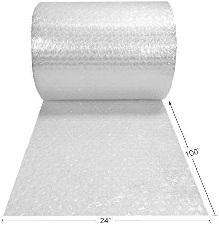 Basics Perforated Bubble Cushioning Wrap-Médio 5/16 , 24 polegadas x 100 pés de comprimento
