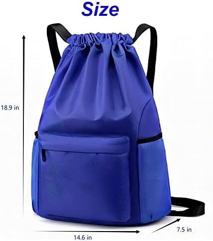 NewMoon Gym Backpack Backpack para homens e mulheres, esportes Sack Sack Mini Travel Daypack