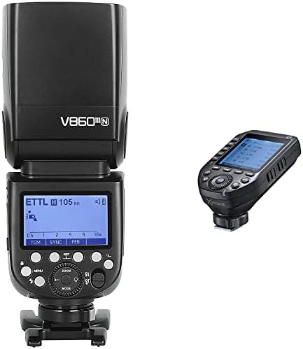 Godox v860iii-n câmera flash speedlite com godox xproii-n flash wireless gatilho compatível com a câmera Nikon
