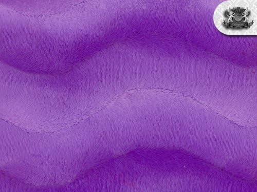 Velboa Wave Lavender Faux/Fake Fur Fabric By the Yard