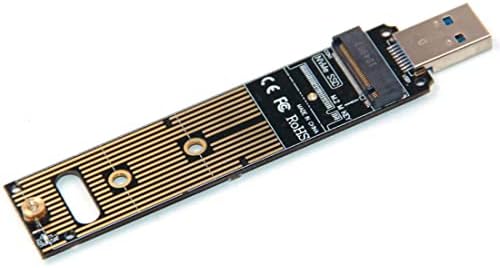 YINALOI NVME ADAPTOR USB LM908 USB3.1 TIPO-C A NVME PCBA M-key M.2 PCI-E Card 10Gbps W Folha de silicone
