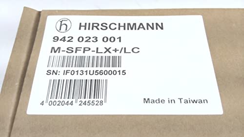 Hirschmann M-SFP-LX+/LC, Transceptor de Ethernet de Fibraptic, 942 023 001 M-SFP-LX+/LC