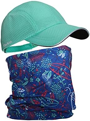 Trailheads Women's Race Day Running Hat and Multiband Gift Set