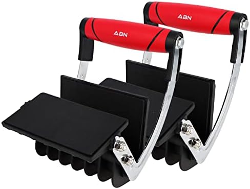 ABN Drywall Lift 2 Pack - Ferramenta de elevação de compensado de veículo com um painel de uma mão, levantador de tábua