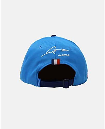 Alpine Racing F1 2022 Kimoa Team Fernando Alonso French GP Hat Slatbrim