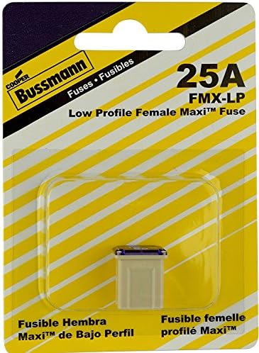 Bussmann FMX-25 Maxi Fuse), 1 pacote