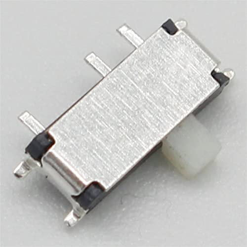 Interruptores de alternância 20pcs 7 pinos mini interruptor de slide on-off 2 Posição interruptor de alternância micro