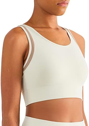 Lemedy Racerback Molded Cup Crop Taps Tops