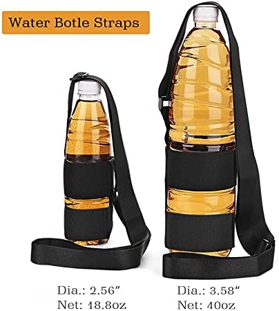 Oyaton Water Bottle Porcer com alça de ombro ajustável, estilingue universal, perfeito para viajar diariamente para andar de bicicleta…