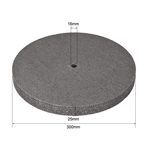 UXCELL de 12 polegadas Polishing Buffing Pad Felt Disc 5p para 100 ângulo Brinders