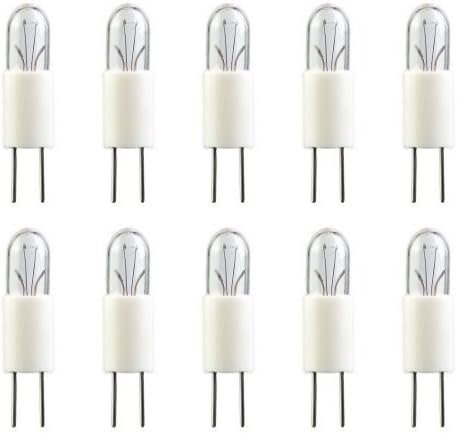 CEC Industries 7381 lâmpadas, 6,3 V, 1,26 W, G3.17 Base, T-1,75 forma