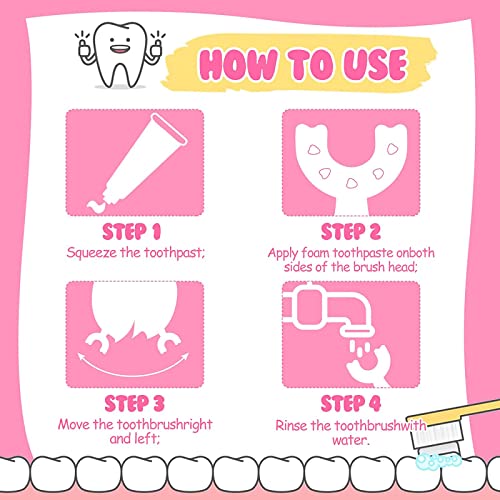 Chengu 10 pedaços escovas de dentes de dentes manual em forma de dentes de dentes de dentes de dentes de dentes de dentes, escova de dentes de dentes de dentes, escova de dente integral para crianças e crianças