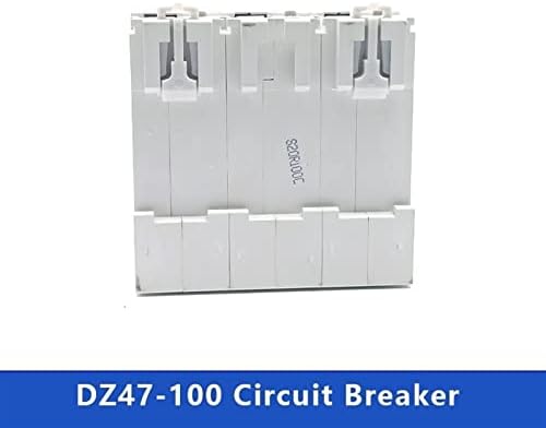 1pcs disjuntor DZ47 63A 80A 100A 125A MCB 10KA Capacidade de ruptura em miniatura Miniatura Miniature Switch 1p 2p 3p 4p