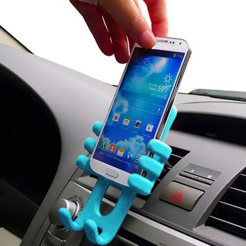Montagem do telefone de aderência inteligente, suporte para montagem de ventilação do carro, Smartphone universal Kickstand