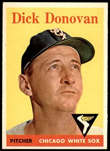 1958 Topps 290 Dick Donovan Chicago White Sox Ex/Mt White Sox