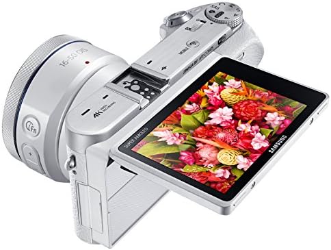 Samsung Electronics EV-NX500ZBMHUS NX500 28 MP Câmera de sistema Smart Compact Smart com lente de kit incluída