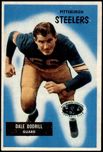 1955 Bowman # 79 Dale Dodrill Pittsburgh Steelers Dean's Cards 2 - Good Steelers