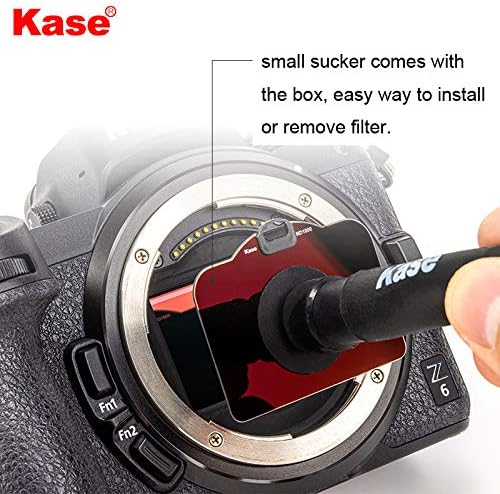 Kase Clip-In 3 Kit de filtro ND8 ND64 ND1000 3 6 10 Parada dedicada à Nikon Z6 Z7 Z9 Câmera