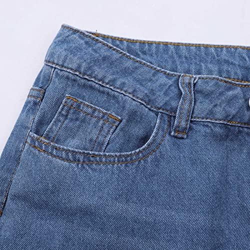 Roupas de azeitona para mulheres Senhoras Popular jeans Jeans Fashion moda calça de cintura Mid Slare