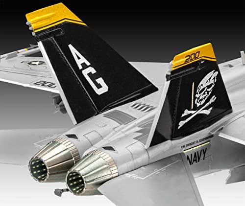 Revell 03834 F/A-18F Super Hornet 1:72 Scale não construído/sem pintura Kit de modelo