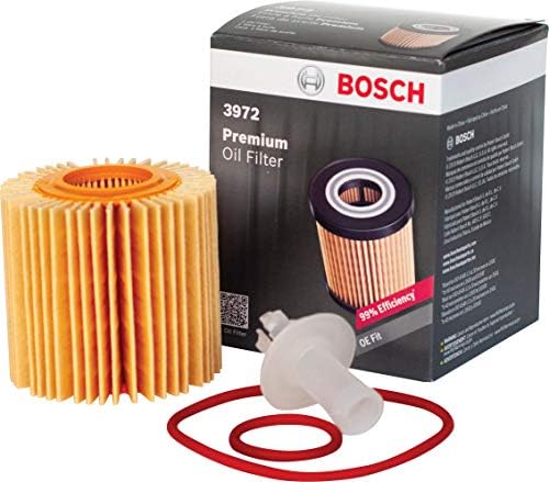Bosch 3972 Filtio de óleo Filtech Premium Para Selecionar Lexus ES350, GS200T, GS300 Toyota Camry, Highlander, RAV4,