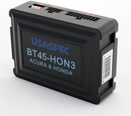 USA SPEC BT45-HON3 Bluetooth Phone, Music & Aux Input Kit para modelos Honda & Acura 2003-2014, Black Small