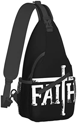 FBCAL Cristão Jesus Cruzada Mochila Mochila Caminhada Daypack Saco de ombro Crossbody Para Mulheres