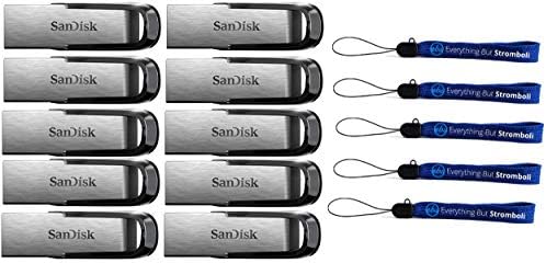 Sandisk 64 GB Ultra Flair USB 3.0 Flash Drive de alto desempenho 130 MB/S com tudo, exceto os colhedores Stromboli
