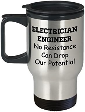 Engenheiro de chá de caneca de caneca de café de café de eletricista engraçado para homens, engenheiro de eletricista,