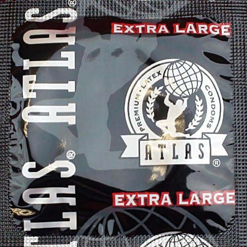 Atlas preservativos extras grandes: 36 pacote de preservativos