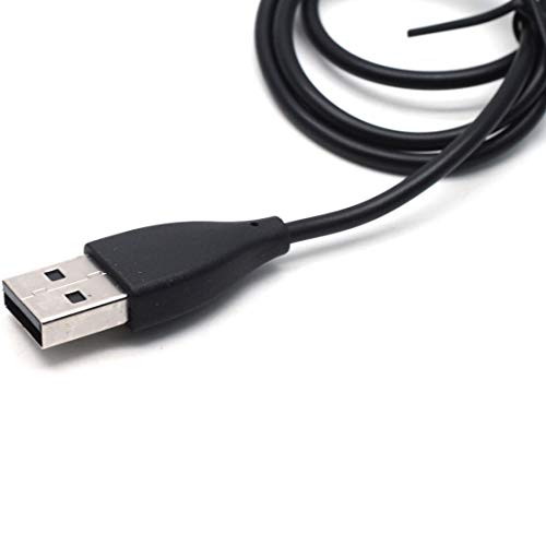 SSCON 2PCS FITBIT ALTA HR Substituição do carregador USB Adaptador de carregamento de cabo de cabo para Fitbit Alta Fitness Tracker