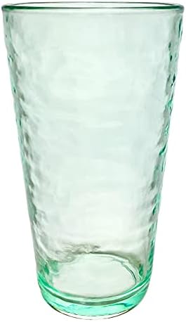 Klifa- Ripple- 22,5 onças, conjunto de 6, copos de copos de bebidas altas de acrílico, sem bebidas plásticas empilháveis, sem BPA, lava-louças,