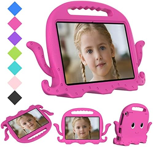 Tablet Protetive Case Kids Case Compatível com Kindle Fire HD8/HD8 Plus Com o pára-choques da alça | Proteção à prova de filhos à