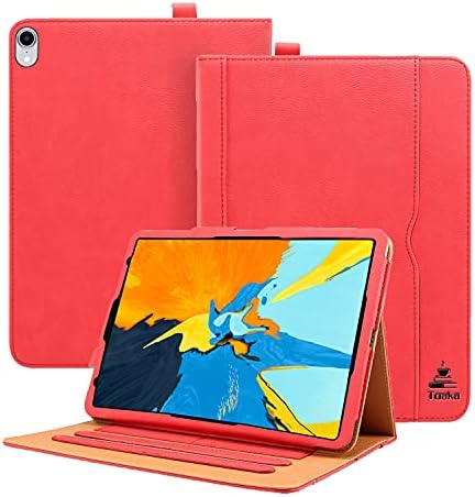 Toaka iPad Air 4 Case - Apple iPad Air 4ª geração 10,9 polegadas 2020 Caso de couro macio Caso Smart Cover, Sleep/Wake Auto, bolsos