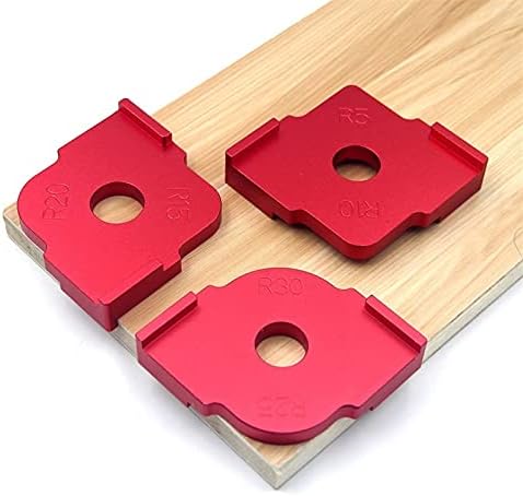 Anyufei Máquinas de madeira multifuncional ACCE 3PCS Painel de madeira Raio de madeira Raio rápido Jig Table bits de