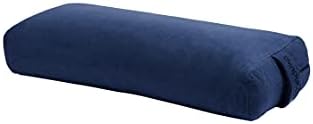 Manduka Yoga travesseiro de travesseiro - leve e removível Campa de microfibra Equa, alça de transporte fácil, suporte firme, vários tamanhos e cores