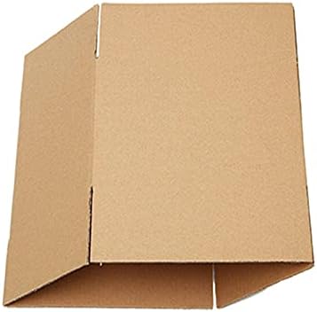 NC Caixas de papel corrugadas 8x6x4 marrom, caixa de papelão 100 pacote 100