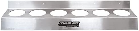 Extreme Max 5001.6085 Prateleira de armazenamento de aerossol de alumínio para armazenamento de garagem para lojas de trailers fechado