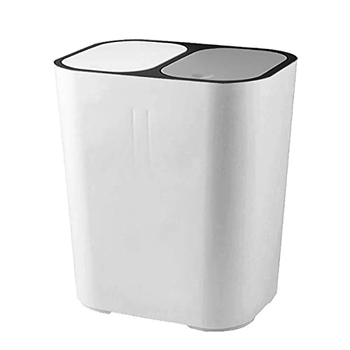 Allmro pequeno lixo pode classificar latas de lixo da cozinha doméstica seca e molhado armazenamento duplo com latas de lixo pressionadas